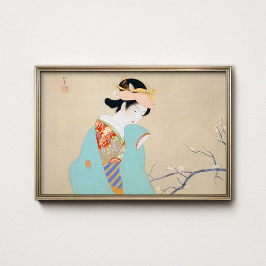 Uemura Shoen Fragrance of Spring Art Print — artwork preview 7