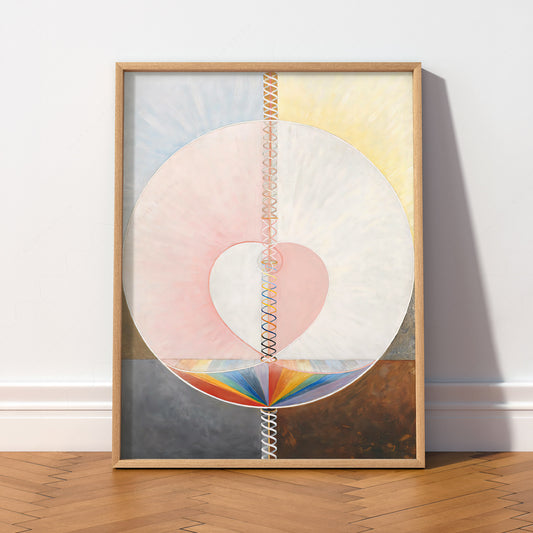 Hilma af Klint What a Human Being Is Art Print – Abstract Wall Art — artwork preview 2