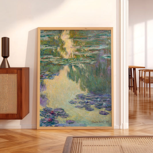 Claude Monet Water Lilies Art Print – Impressionist Poster Wall Decor — artwork preview 5