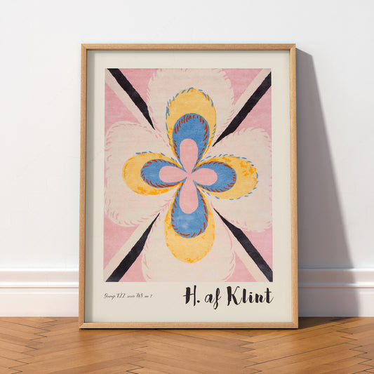 Hilma af Klint Group VII No 7 Art Print – Abstract Spiritual Wall Art 7 — artwork preview 2