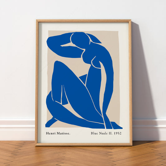 Henri Matisse Blue Nude II Art Print – Modern Wall Art Poster — artwork preview 2