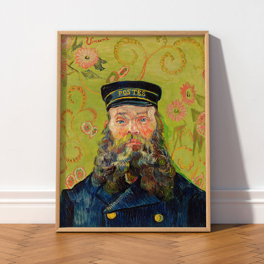 Vincent Van Gogh The Postman Joseph Roulin Art Print – Famous Painting Wall Art — artwork preview 2
