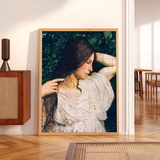 Abbott Handerson Thayer Woman Portrait Print – Classic American Art Poster — artwork preview 5