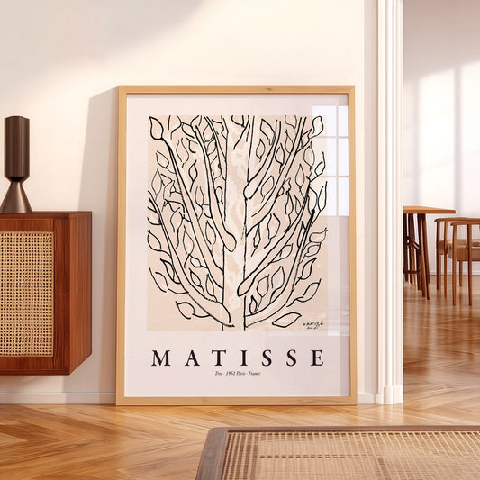 Henri Matisse The Tree Art Print – Minimalist Botanical Wall Decor — artwork preview 5