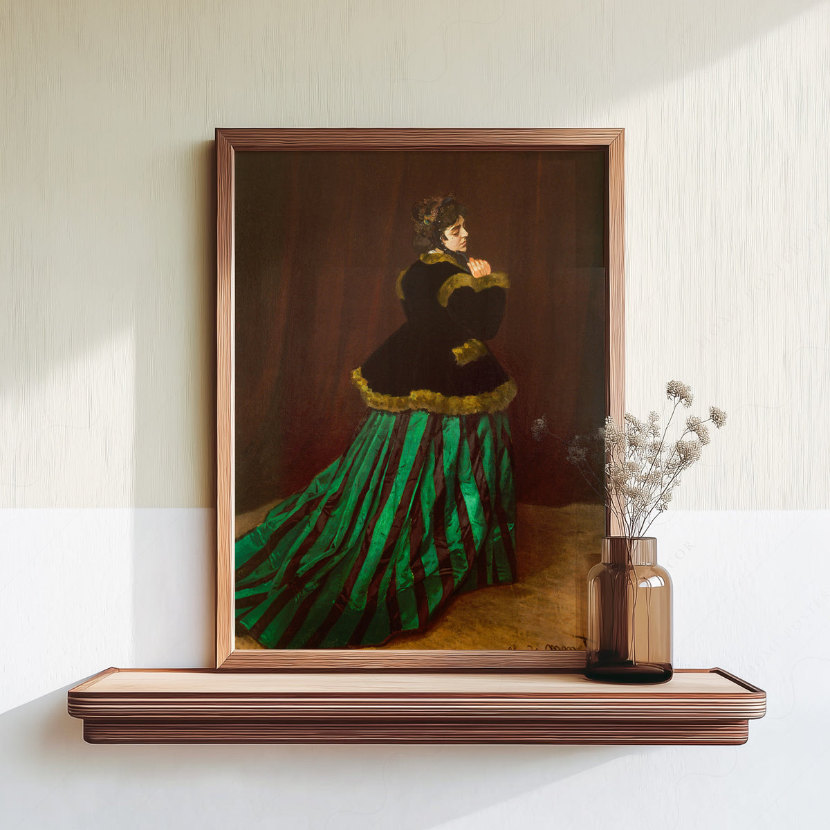 Claude Monet Portrait of Camille Monet Art Print — artwork preview 18