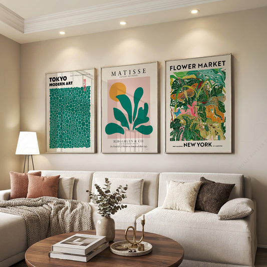 Matisse Kusama Gallery Wall Set of 3 Prints – Modern Art Poster Collection — artwork preview 7