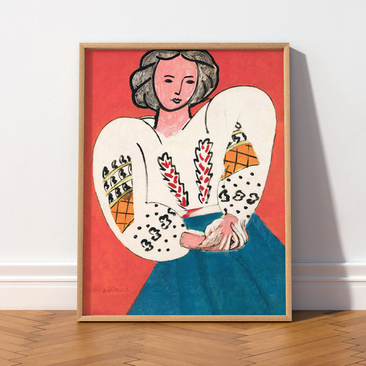 Henri Matisse La Blouse Romaine Art Print – Museum Wall Art Poster — artwork preview 2