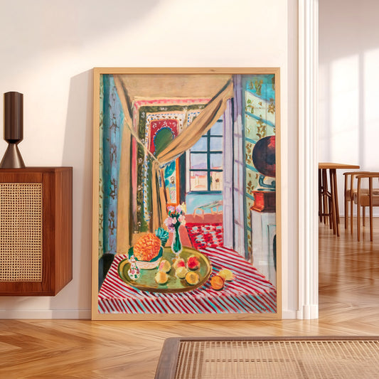 Henri Matisse Interior With Phonograph Art Print – Colorful Wall Decor — artwork preview 5