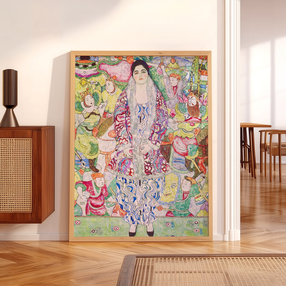 Gustav Klimt Portrait of Friederike Maria Beer Art Print — artwork preview 5