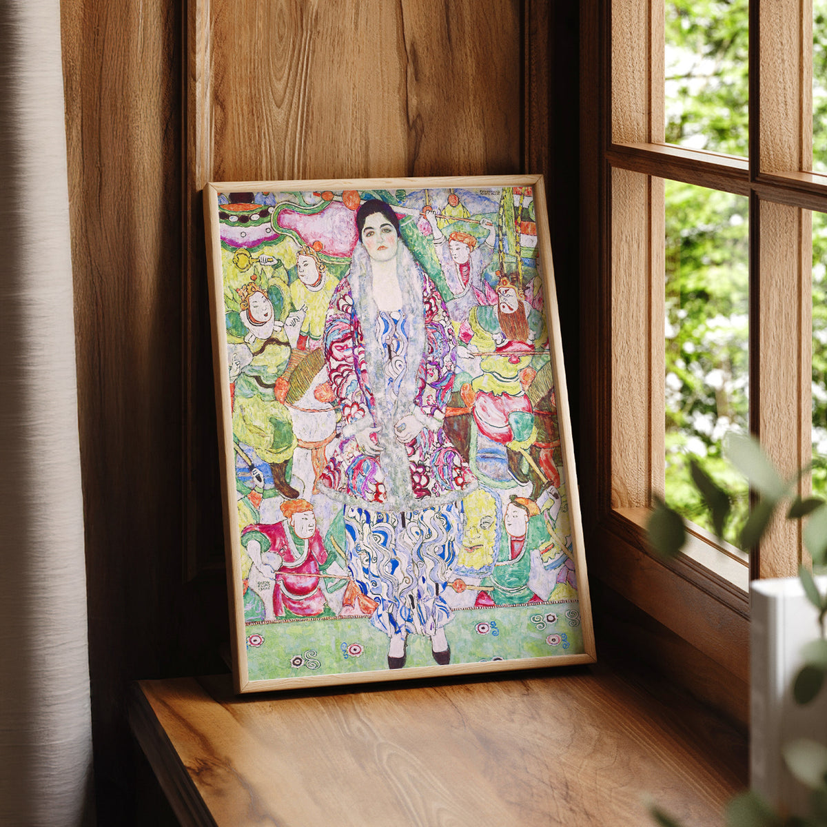 Gustav Klimt Portrait of Friederike Maria Beer Art Print — artwork preview 7