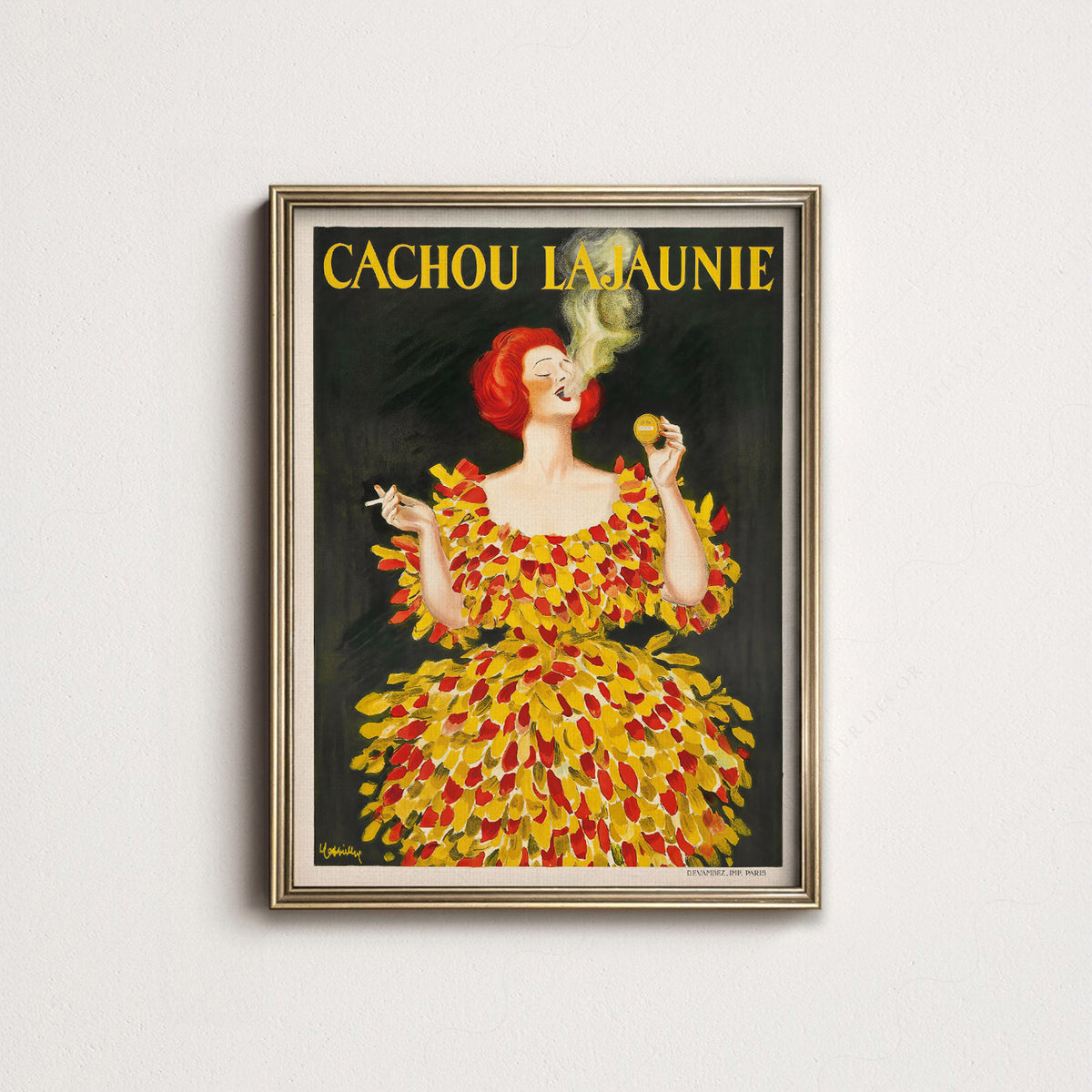 Cachou Lajaunie Advertising Poster – Vintage French Wall Art – 30-05 — artwork preview 14