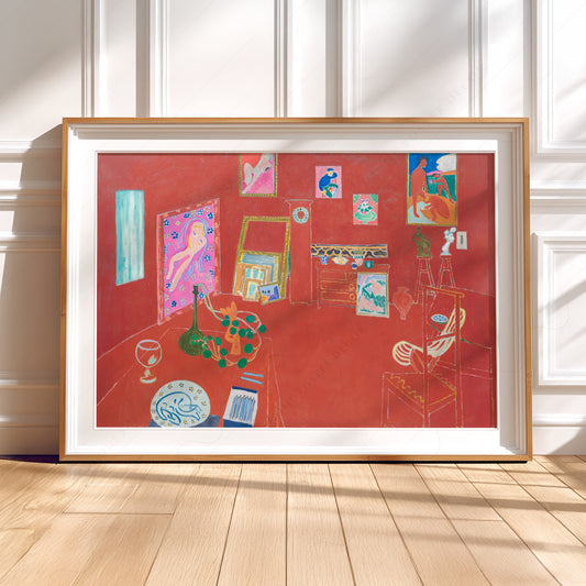 Henri Matisse The Red Studio Art Print – Museum Wall Art Poster — artwork preview 5