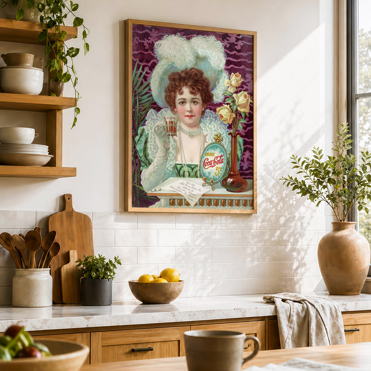 Vintage Coca-Cola Advertising Poster – Victorian Era Retro Wall Art Print – 30-01 — artwork preview 23