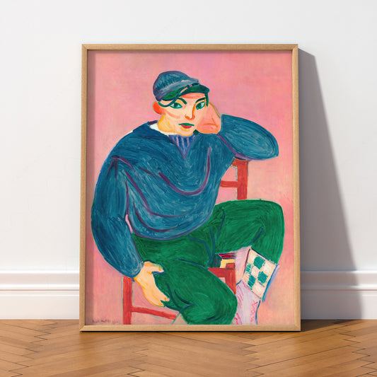 Henri Matisse Young Sailor Art Print – Museum Wall Art Poster — artwork preview 2