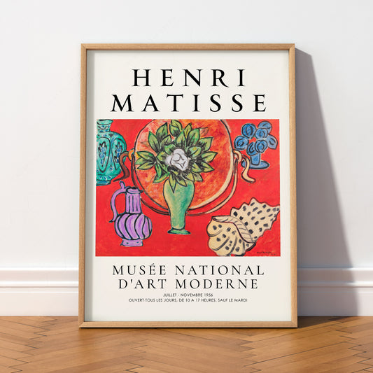 Henri Matisse Tate Gallery Exhibition Poster – Modern Art Print Wall Decor — artwork preview 2
