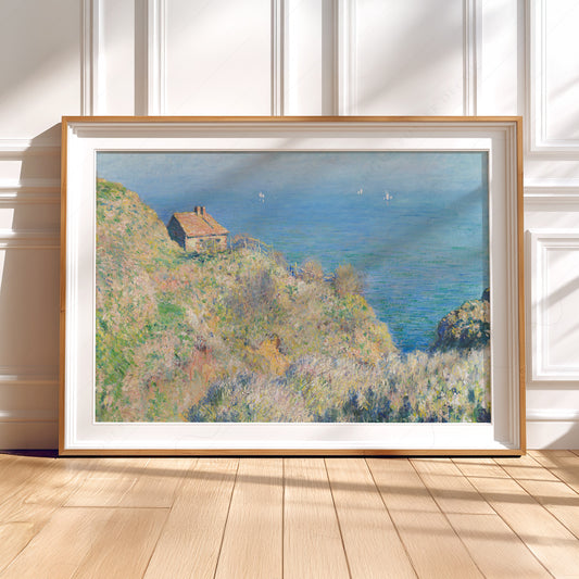 Claude Monet La Maison du Pêcheur Varengeville Print – Impressionist Wall Art — artwork preview 5