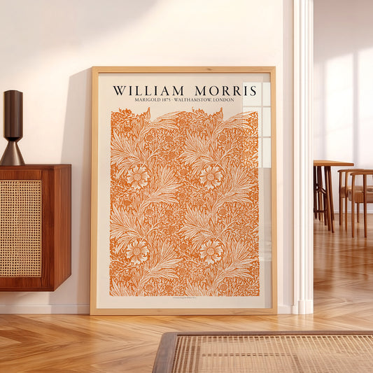 William Morris Marigold 1875 Art Print – Arts and Crafts Wall Decor — artwork preview 5