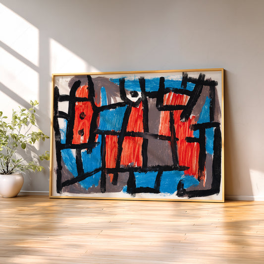 Paul Klee Abstract Art Print – Bauhaus Wall Art Poster Decor — artwork preview 2