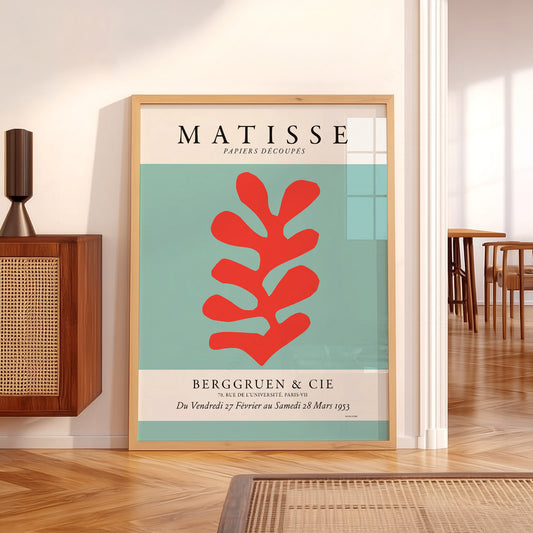 Henri Matisse Papiers Découpés Exhibition Poster – Modern Cut-Out Art — artwork preview 5