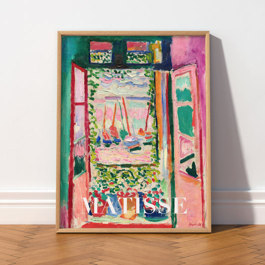 Henri Matisse The Open Window Art Print – Museum Wall Art Poster — artwork preview 2