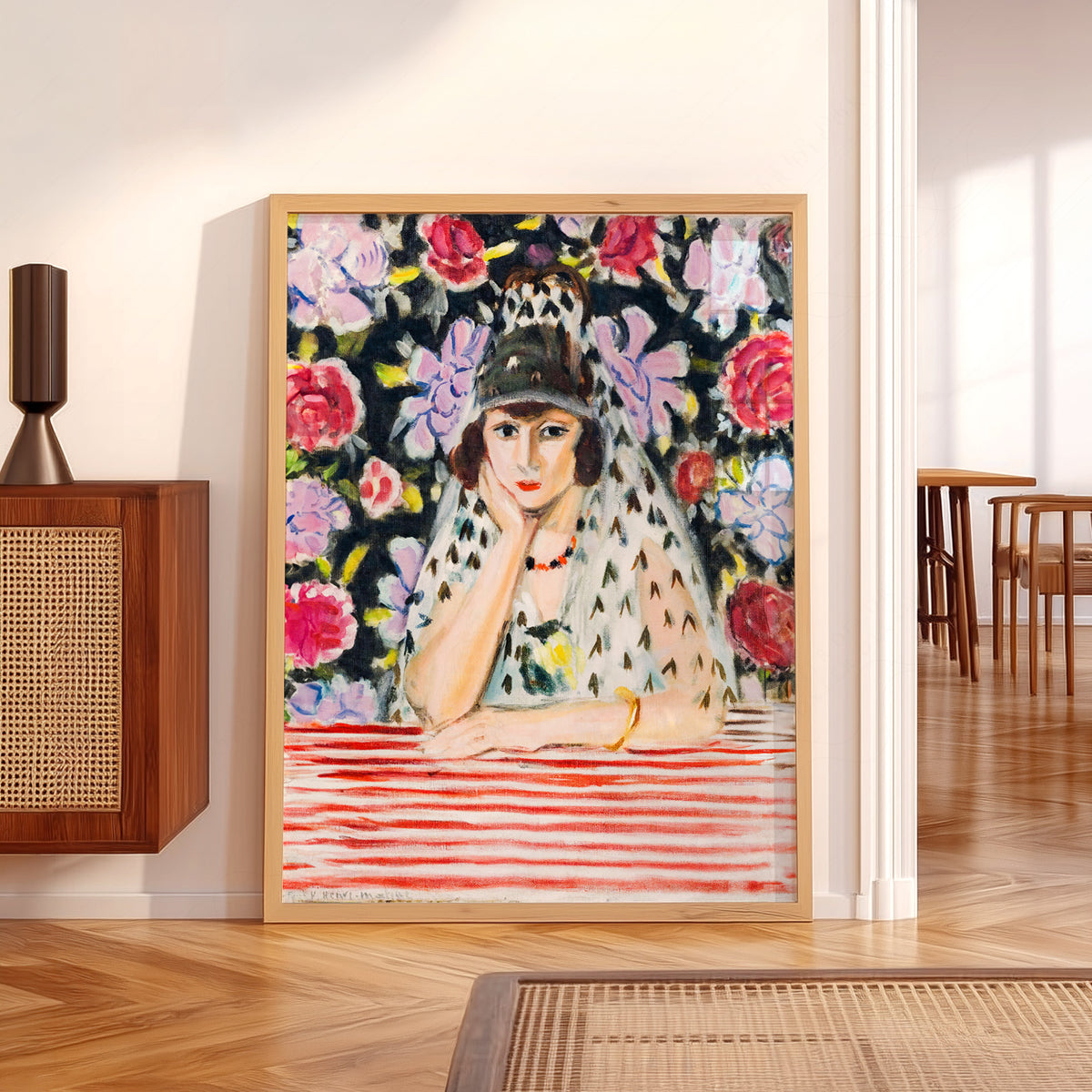 Henri Matisse Woman with a Mantilla Art Print — artwork preview 5
