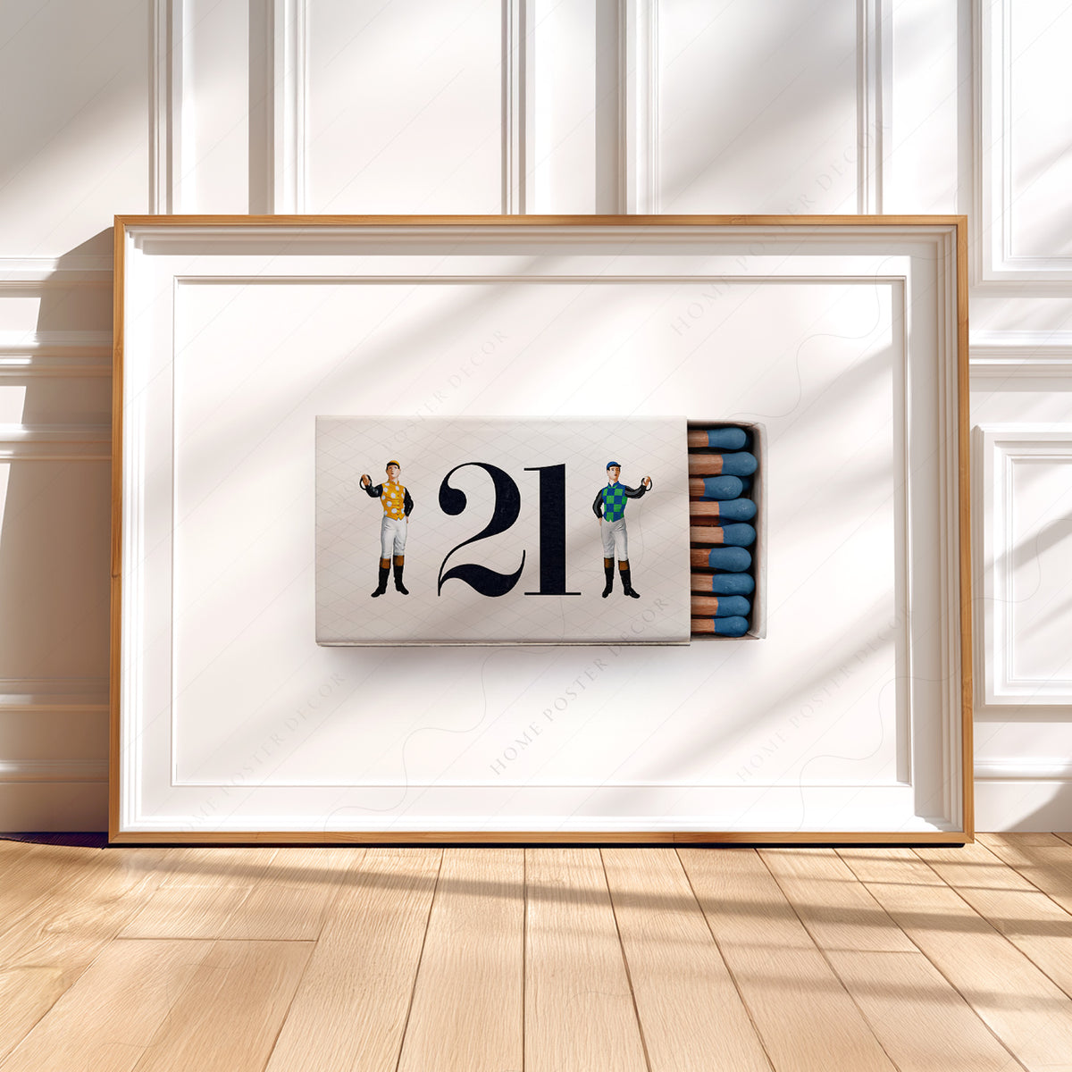 21 Club Matchbox Art Print — artwork preview 5