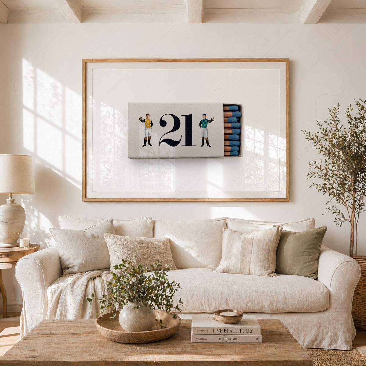21 Club Matchbox Art Print — artwork preview 23