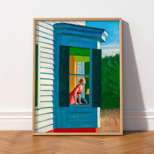 Edward Hopper Cape Cod Morning Art Print – American Realism Wall Poster — artwork preview 2
