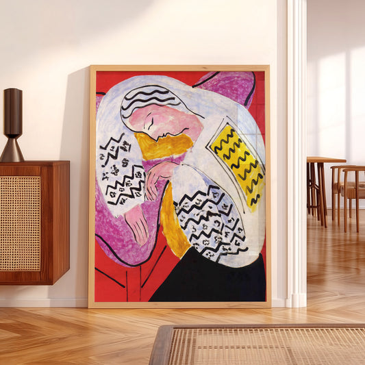 Henri Matisse The Dream Art Print – Modern Colorful Wall Poster — artwork preview 5