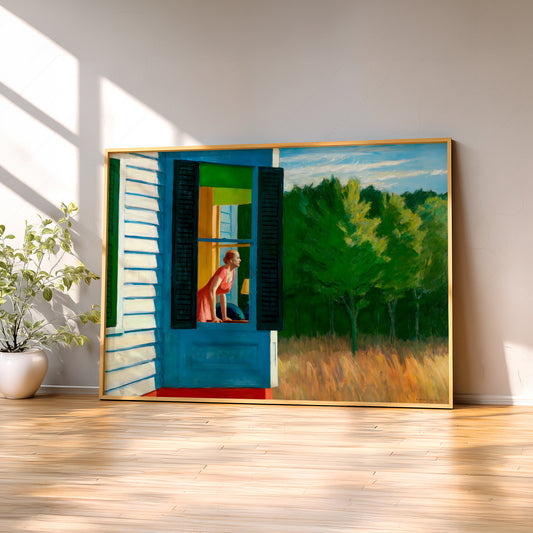 Edward Hopper Cape Cod Morning Art Print – American Realism Wall Poster — artwork preview 2