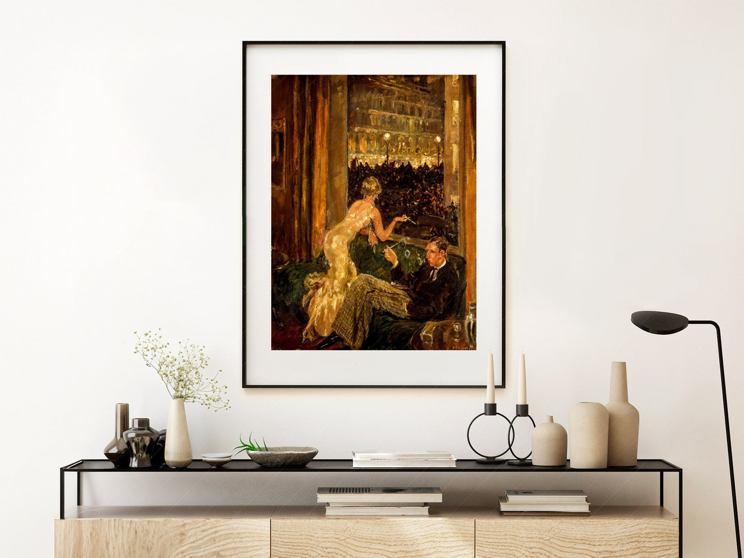 Thomas Cantrell Dugdale Viewed from an Interior Print – archival paper art print
