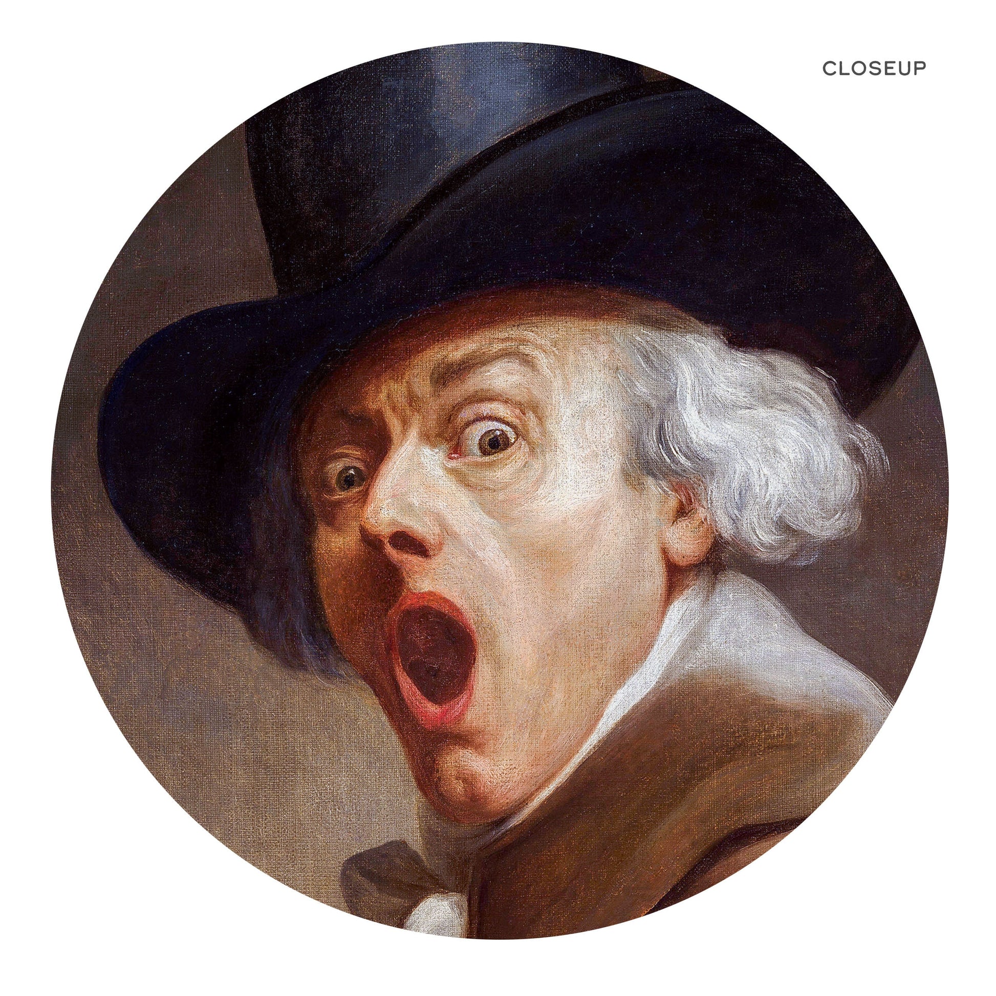 Joseph Ducreux Be Discreet & The Surprise Print Set – classic art print reproduction