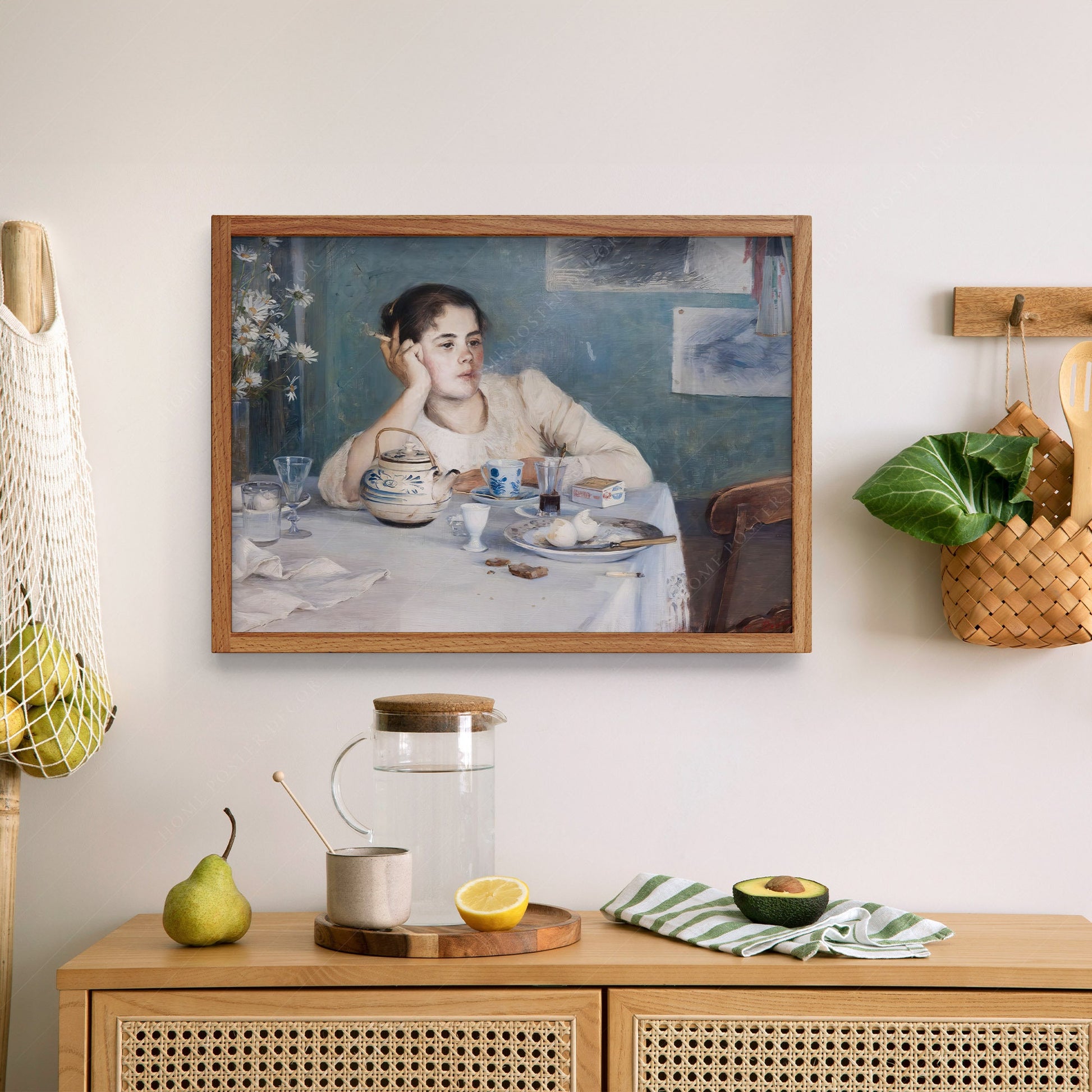 Elin Danielson-Gambogi After Breakfast Art Print – art poster for living room