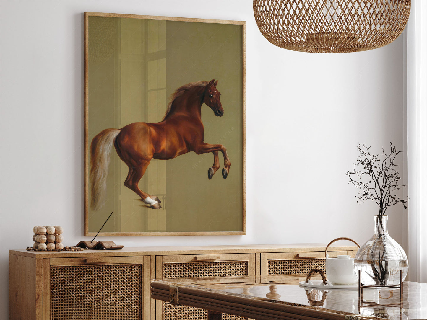 George Stubbs Whistlejacket Art Print – Classic Horse – gallery wall art poster
