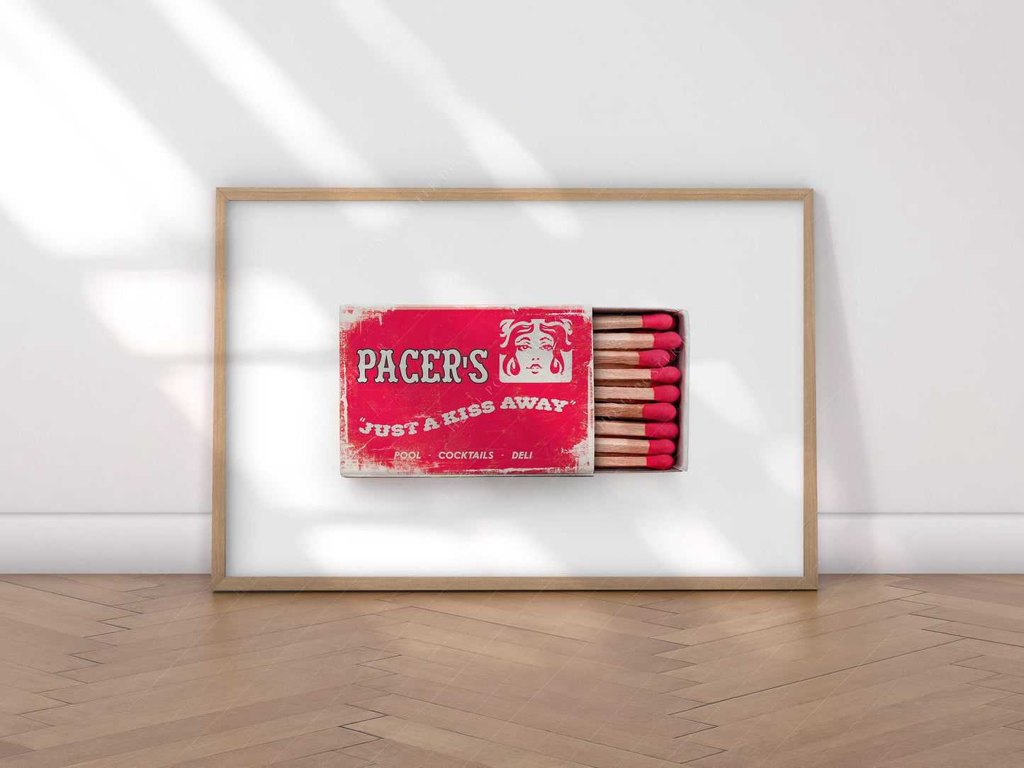 Personalized Matchbox Art Print – Custom Hotel – collectible matchbox print