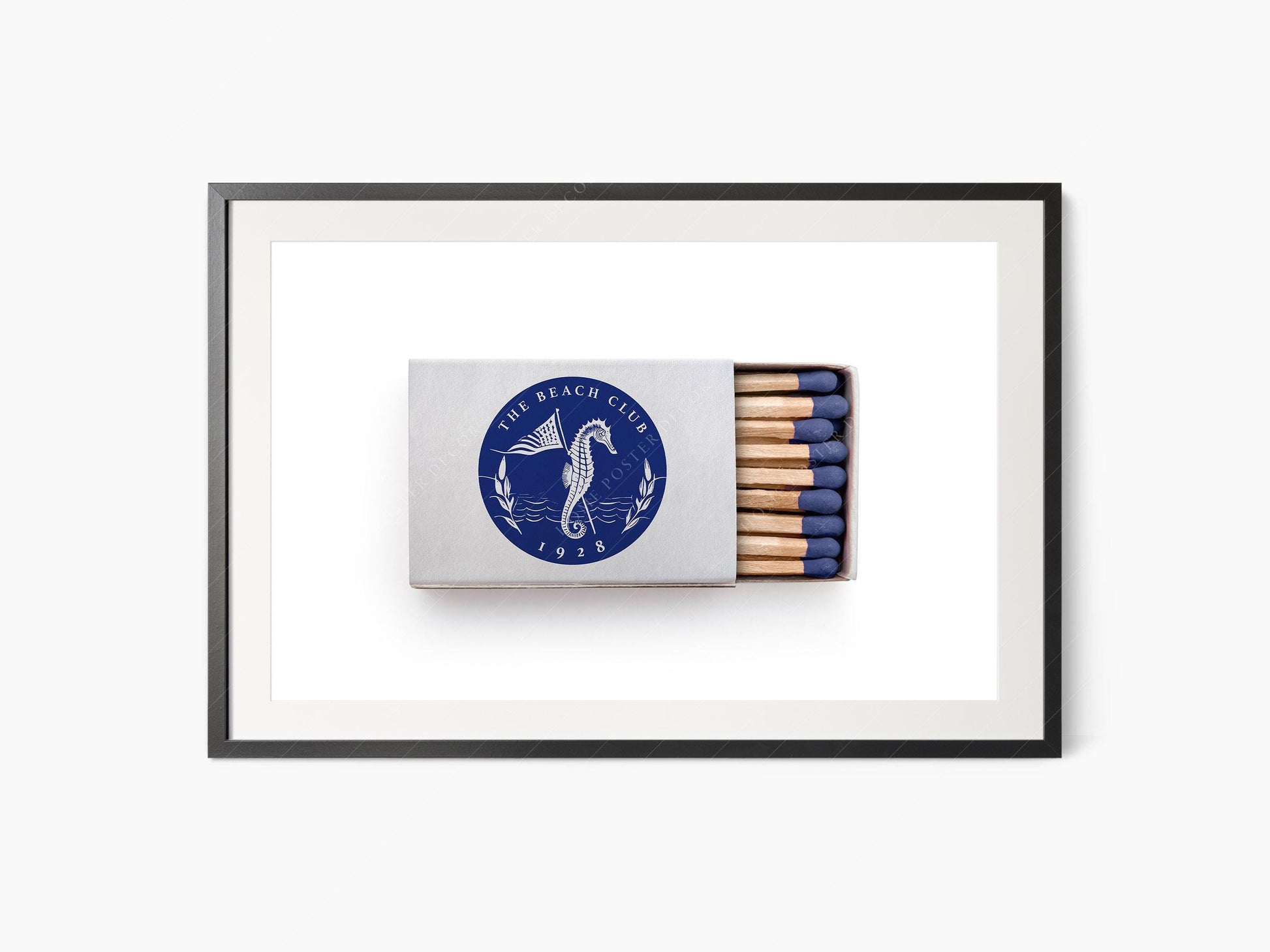 Personalized Matchbox Art Print – Custom Hotel – classic matchbox series art print