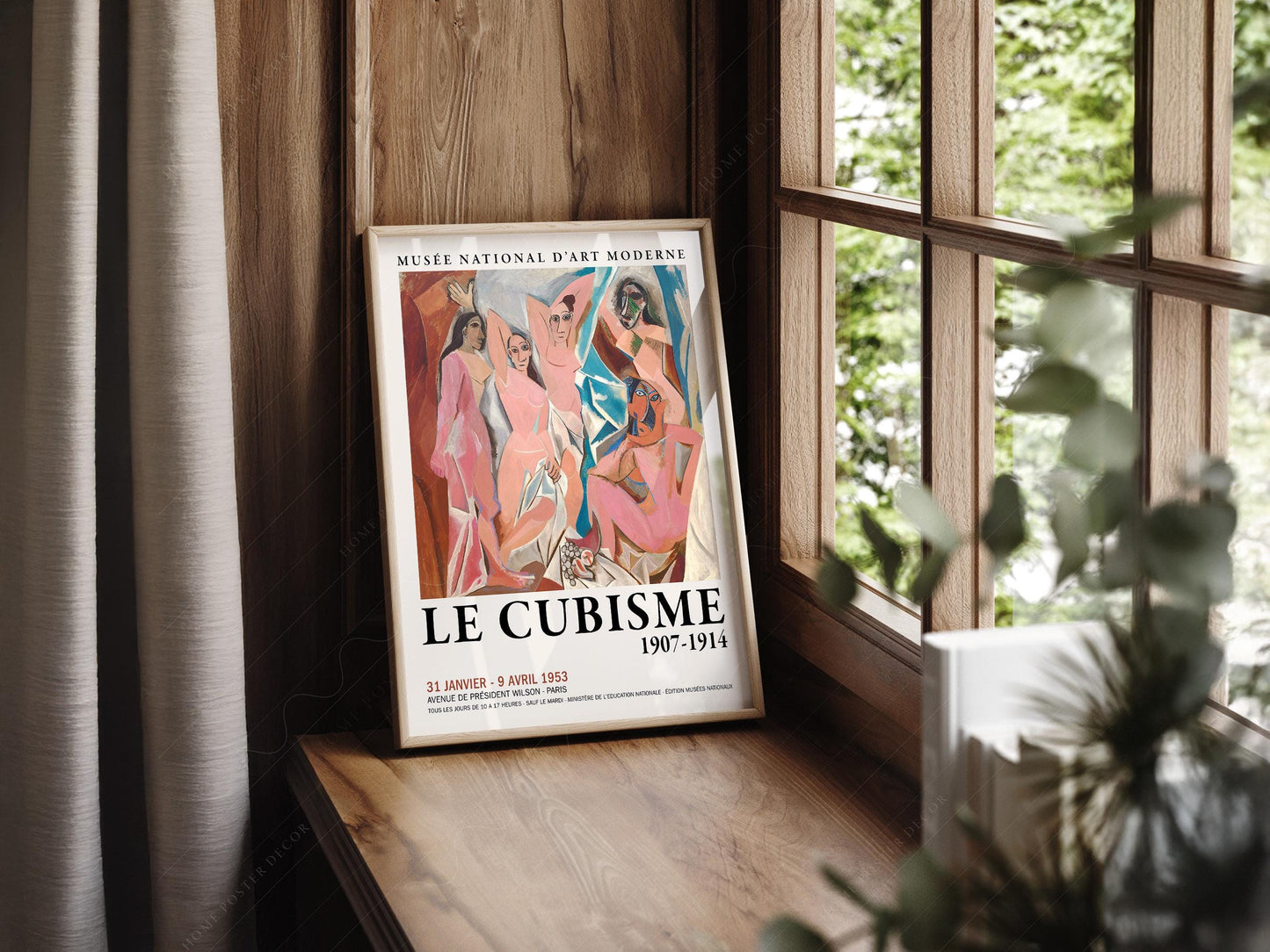 Picasso Les Demoiselles d'Avignon Print – Cubism – gallery wall art poster