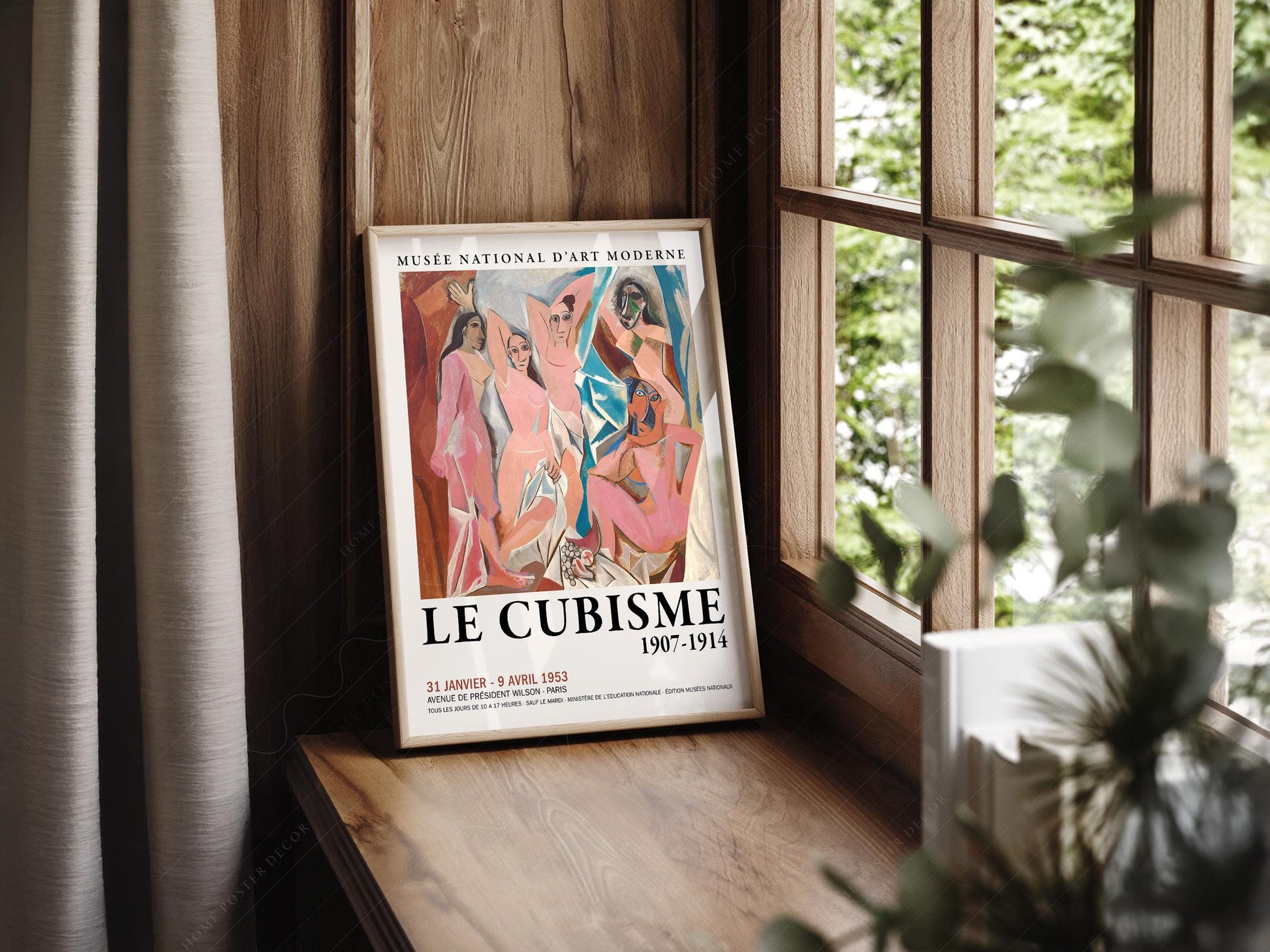 Picasso Les Demoiselles d'Avignon Print – Cubism – gallery wall art poster