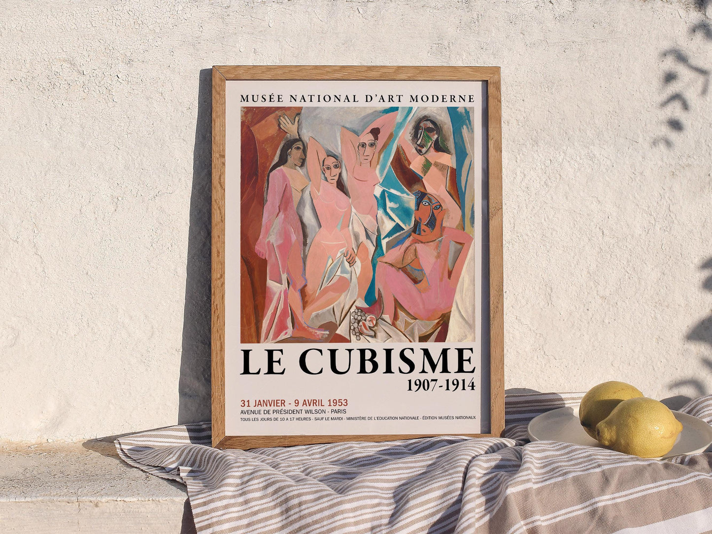 Picasso Les Demoiselles d'Avignon Print – Cubism – classic art print reproduction