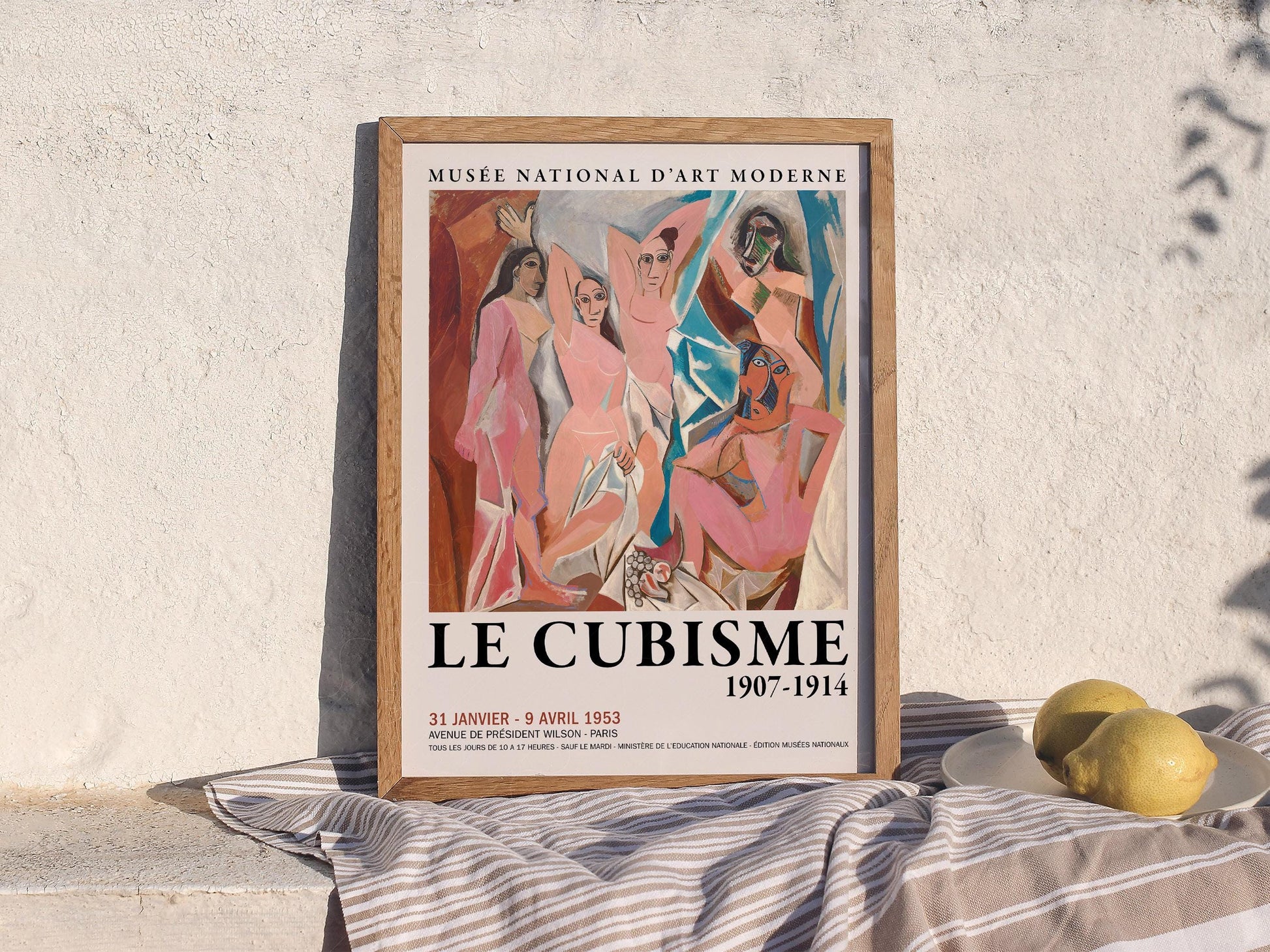 Picasso Les Demoiselles d'Avignon Print – Cubism – classic art print reproduction