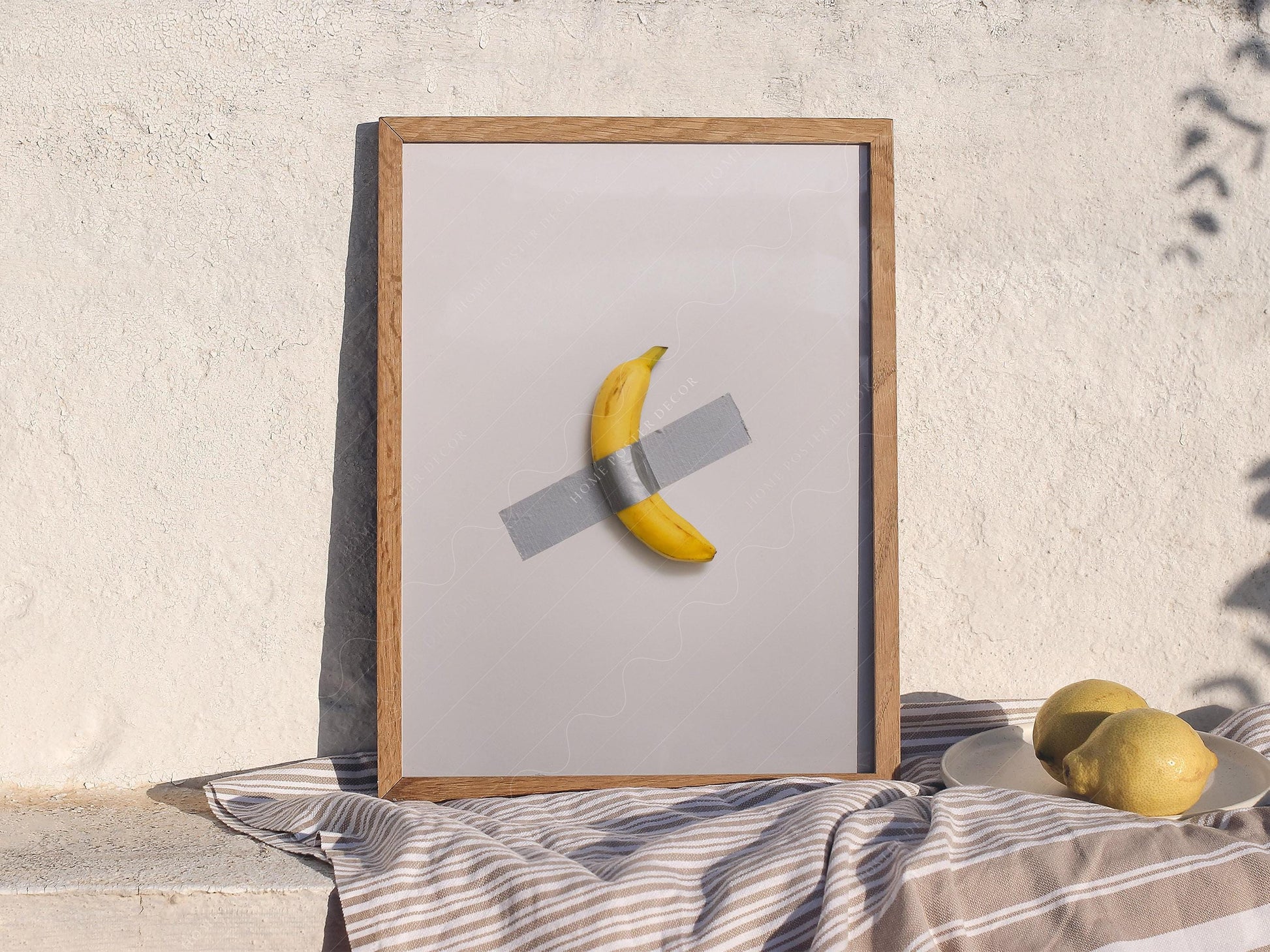 Banana Duct Tape Art Print – Comedian Conceptual Wall – gallery wall art poster