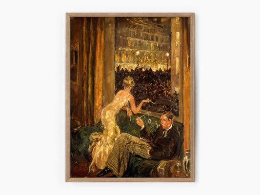 Thomas Cantrell Dugdale Viewed from an Interior Print – fine art print wall decor