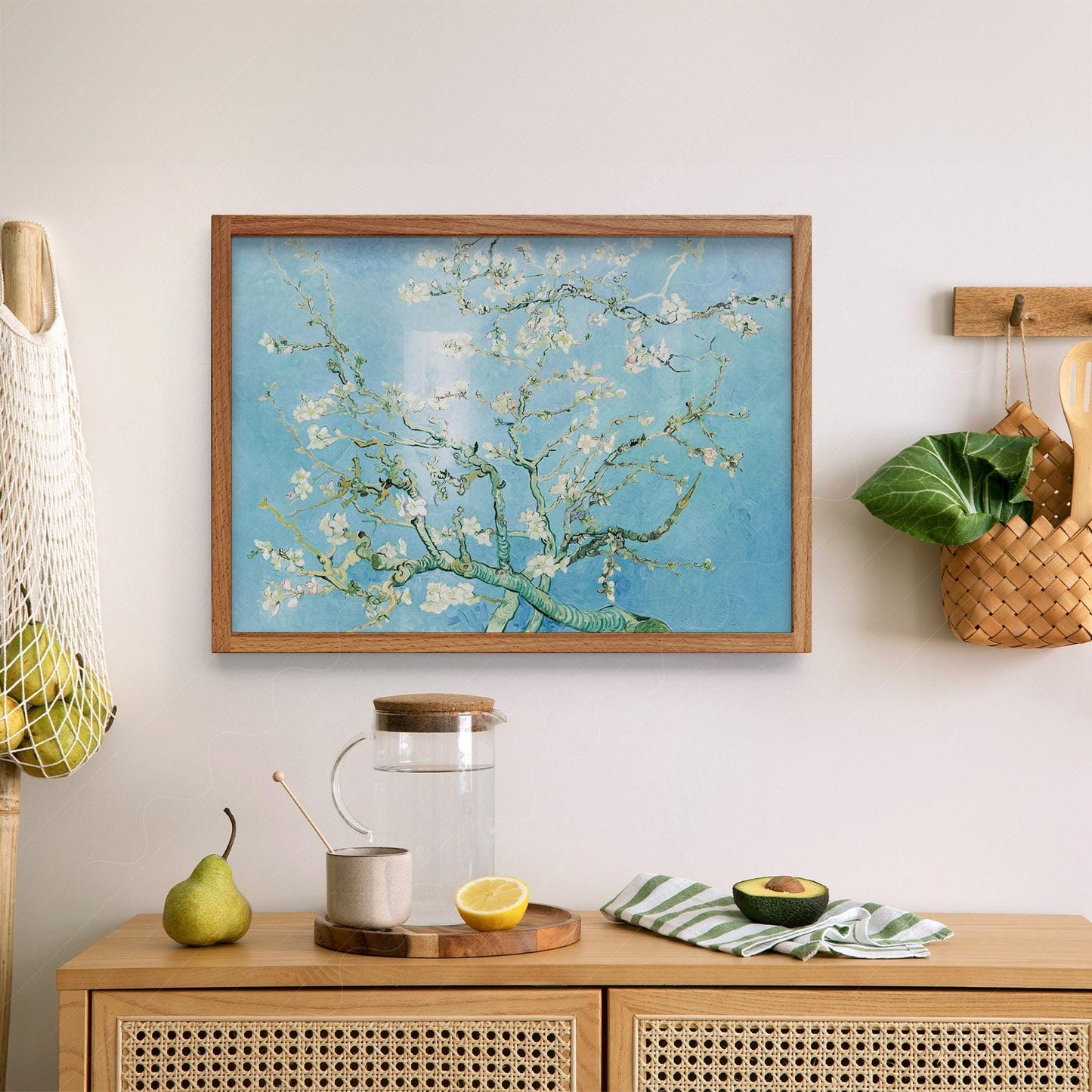 Van Gogh Almond Blossom Print – Famous Painting Wall – art print for baby shower gift