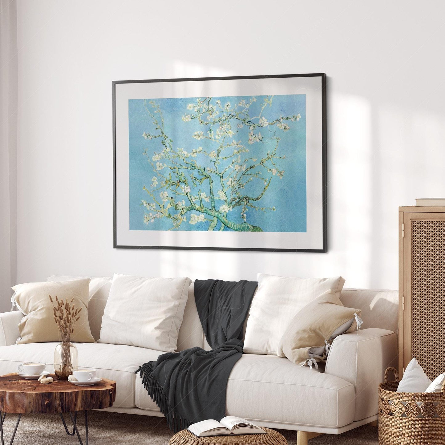 Van Gogh Almond Blossom Print – Famous Painting Wall – children's room art print
