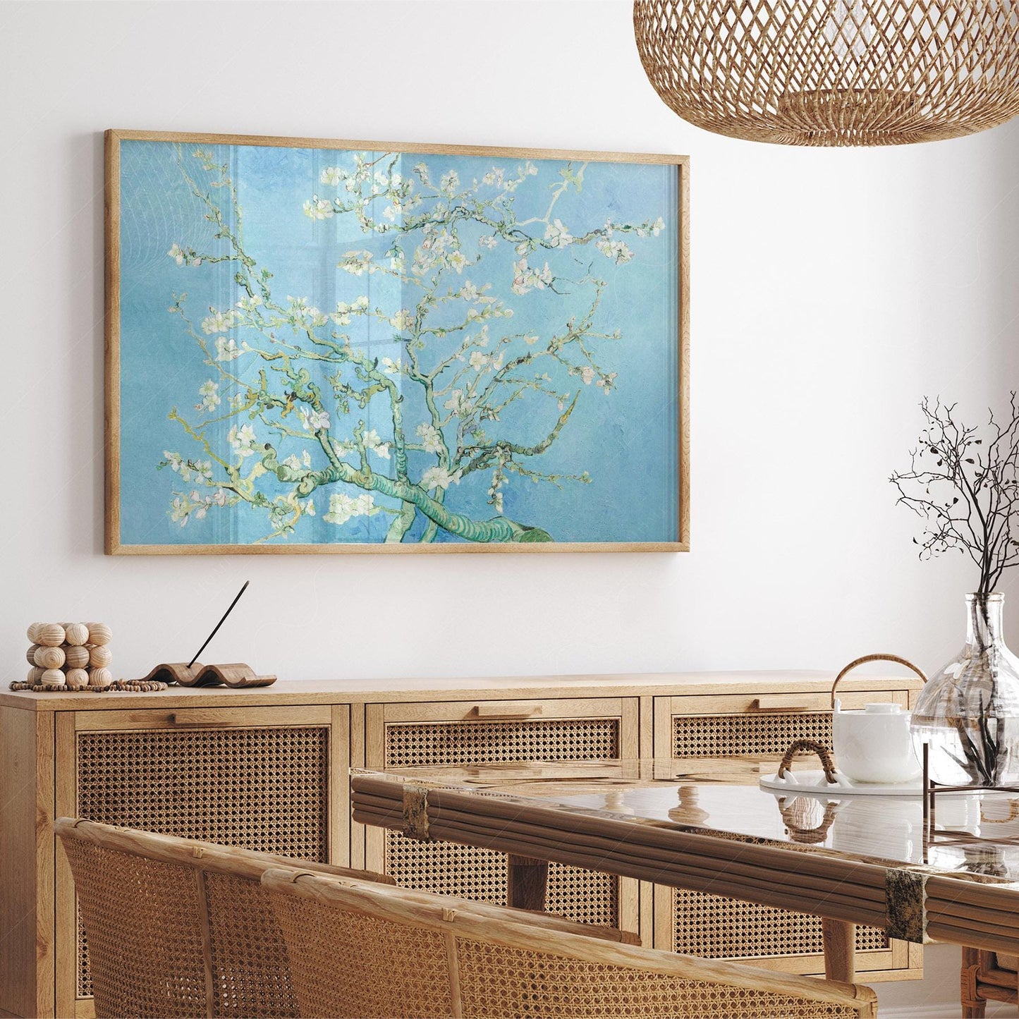 Van Gogh Almond Blossom Print – Famous Painting Wall – whimsical kids room decor
