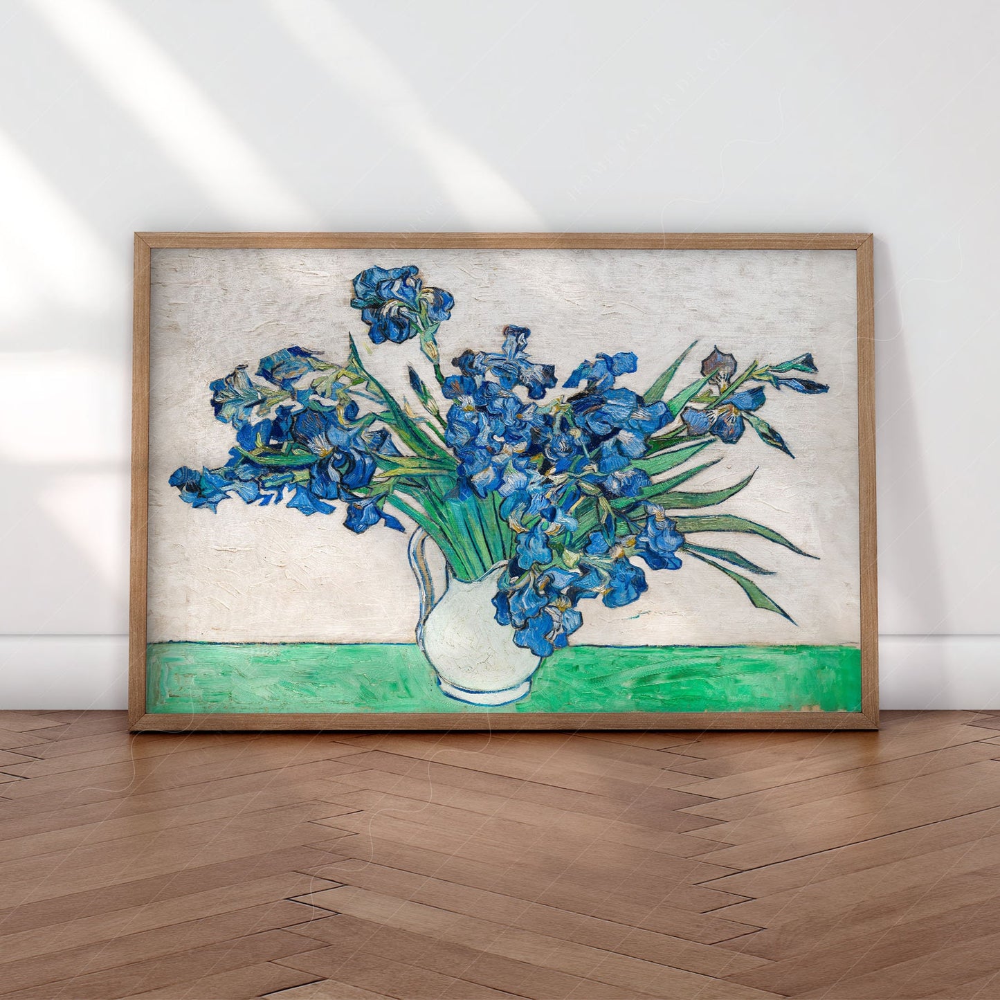 Vincent van Gogh Irises Art Print – Famous Painting – fine art print wall decor