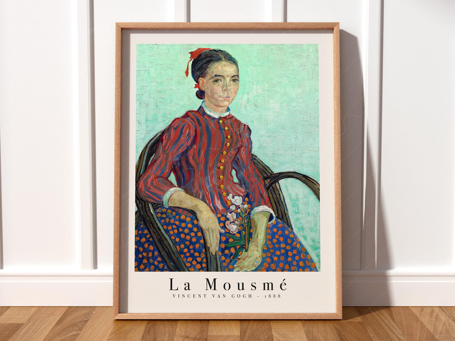 Vincent van Gogh La Mousmé Art Print – Famous Painting – fine art print wall decor