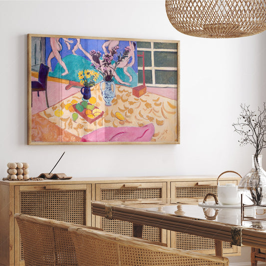 Henri Matisse Still Life with The Dance Art Print – fine art print wall decor