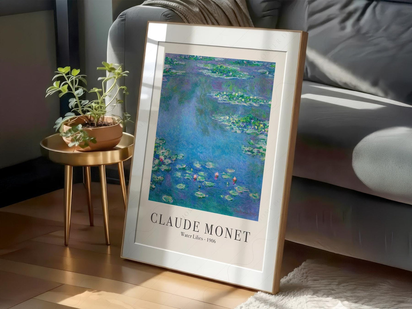 Claude Monet Water Lilies 1906 Art Print – Classic – fine art wall poster