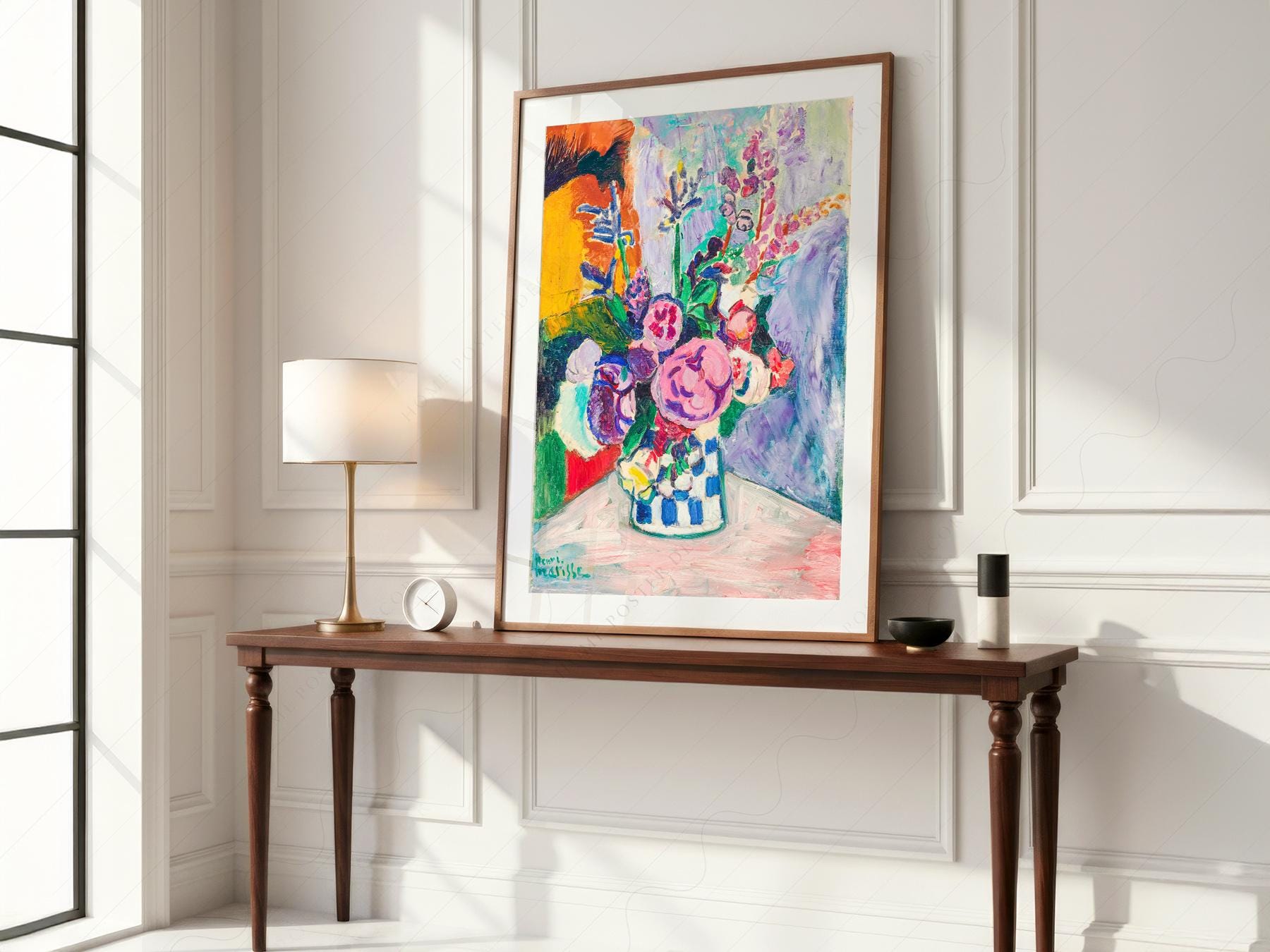 Henri Matisse Les Pivoines Art Print – Colorful Floral – museum quality art print